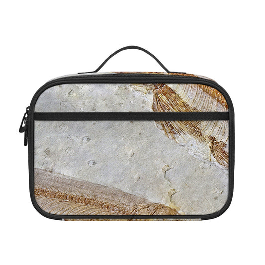 Lycoptera Fish Fossil Print Portable Lunch Bag