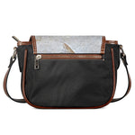 Lycoptera Fish Fossil Print Saddle Bag