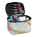 Lycoptera Fish Fossil Print Travel Makeup Bag