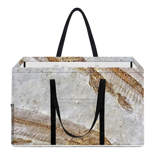 Lycoptera Fish Fossil Print Utility Tote Bag