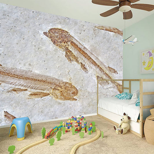 Lycoptera Fish Fossil Print Wall Sticker