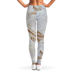 Lycoptera Fish Fossil Print Women's Leggings