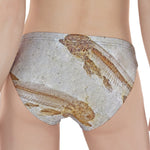 Lycoptera Fish Fossil Print Women's Panties