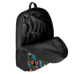 Macaw Parrot Pattern Print 17 Inch Backpack