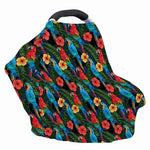 Macaw Parrot Pattern Print Baby Seat Cover