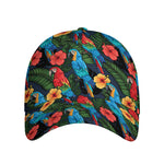 Macaw Parrot Pattern Print Baseball Cap