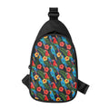 Macaw Parrot Pattern Print Sling Bag