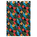 Macaw Parrot Pattern Print Curtain