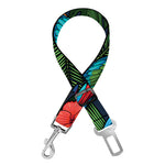 Macaw Parrot Pattern Print Dog Seat Belt