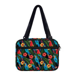 Macaw Parrot Pattern Print Double Strap Bible Bag