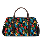 Macaw Parrot Pattern Print Duffle Bag