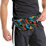 Macaw Parrot Pattern Print Fanny Pack