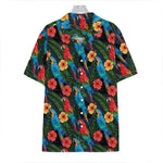 Macaw Parrot Pattern Print Hawaiian Shirt