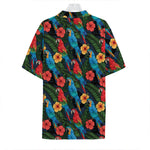 Macaw Parrot Pattern Print Hawaiian Shirt