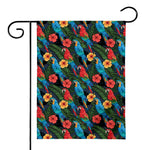 Macaw Parrot Pattern Print House Flag