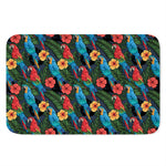 Macaw Parrot Pattern Print Indoor Door Mat