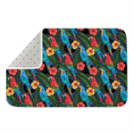 Macaw Parrot Pattern Print Indoor Door Mat