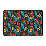 Macaw Parrot Pattern Print Kitchen Mat