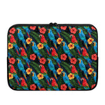 Macaw Parrot Pattern Print Laptop Sleeve