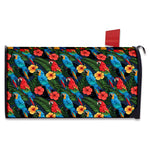 Macaw Parrot Pattern Print Mailbox Cover
