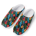 Macaw Parrot Pattern Print Mesh Casual Shoes