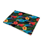 Macaw Parrot Pattern Print Pet Cooling Mat Cover