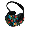 Macaw Parrot Pattern Print Pet Sling Carrier