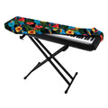 Macaw Parrot Pattern Print Piano Keyboard Cover