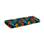 Macaw Parrot Pattern Print Piano Keyboard Cover