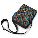 Macaw Parrot Pattern Print Rectangular Crossbody Bag