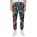 Macaw Parrot Pattern Print Joggers