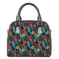 Macaw Parrot Pattern Print Shoulder Handbag