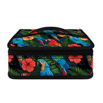 Macaw Parrot Pattern Print Small Lunch Bag
