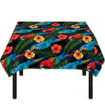 Macaw Parrot Pattern Print Tablecloth