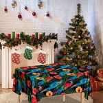 Macaw Parrot Pattern Print Tablecloth