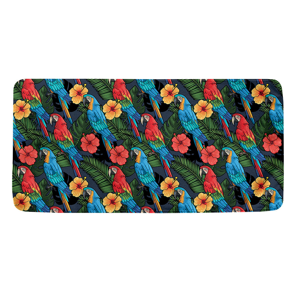 Macaw Parrot Pattern Print Towel