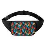 Macaw Parrot Pattern Print Waist Bag