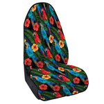 Macaw Parrot Pattern Print Waterproof Car Seat Cover
