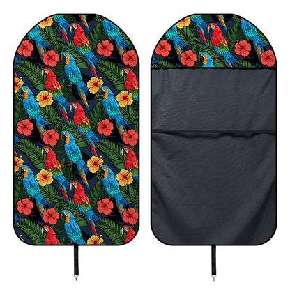 Macaw Parrot Pattern Print Waterproof Car Seat Cover