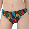 Macaw Parrot Pattern Print Women's Panties