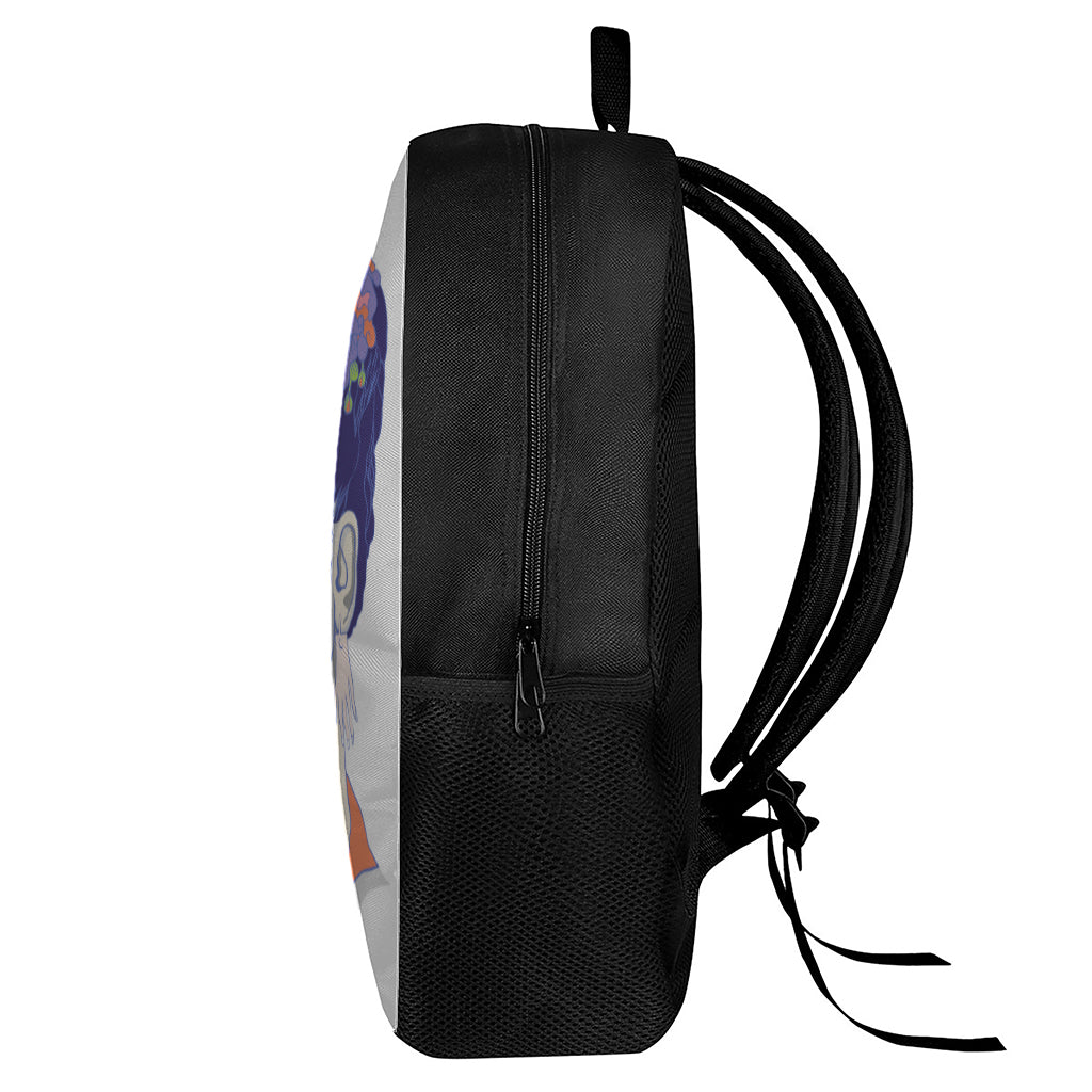 Magdalena Carmen Frida Kahlo Print 17 Inch Backpack