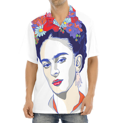 Magdalena Carmen Frida Kahlo Print Aloha Shirt