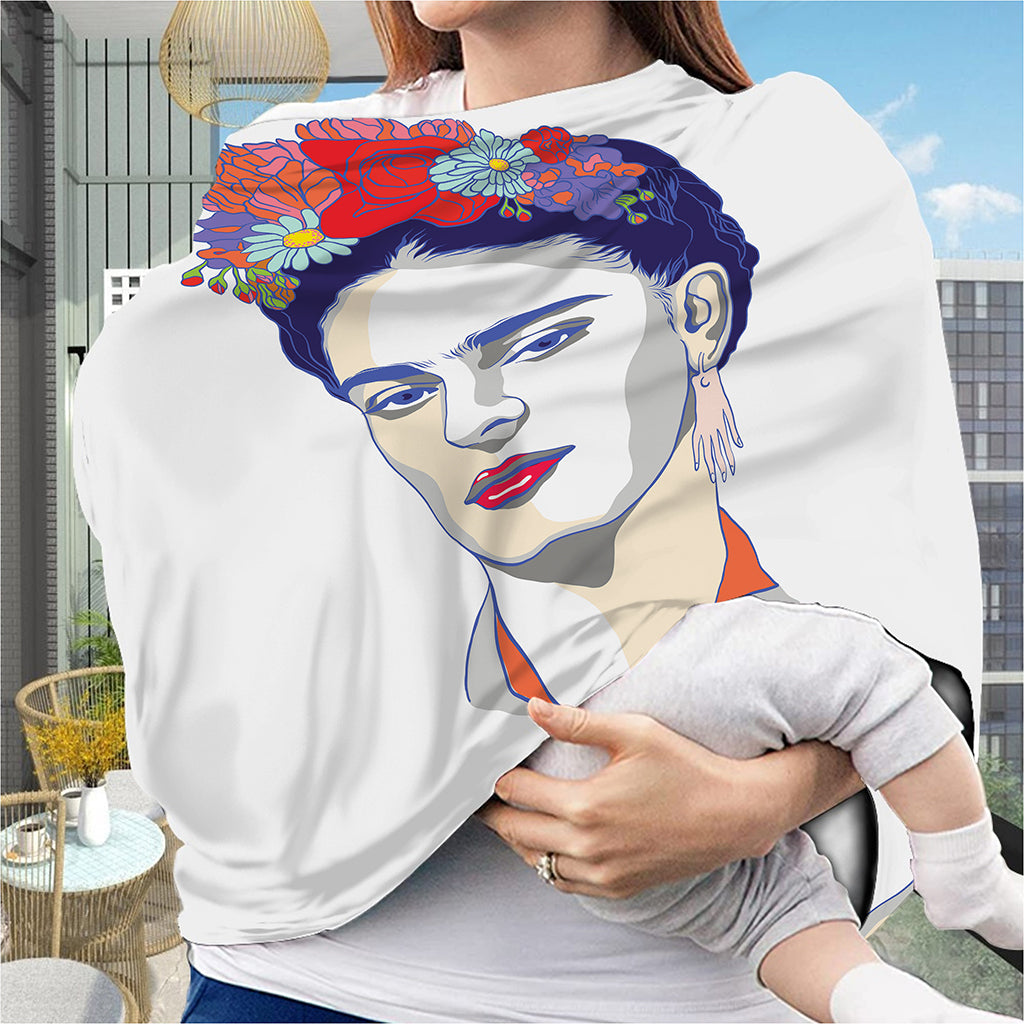 Magdalena Carmen Frida Kahlo Print Baby Seat Cover
