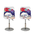 Magdalena Carmen Frida Kahlo Print Bar Stool Covers