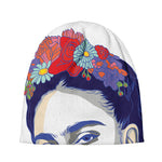 Magdalena Carmen Frida Kahlo Print Beanie