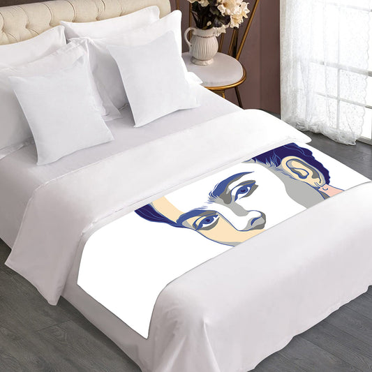 Magdalena Carmen Frida Kahlo Print Bed Runner