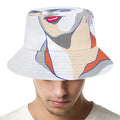 Magdalena Carmen Frida Kahlo Print Bucket Hat