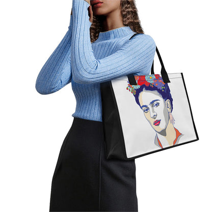 Magdalena Carmen Frida Kahlo Print Canvas Tote Bag