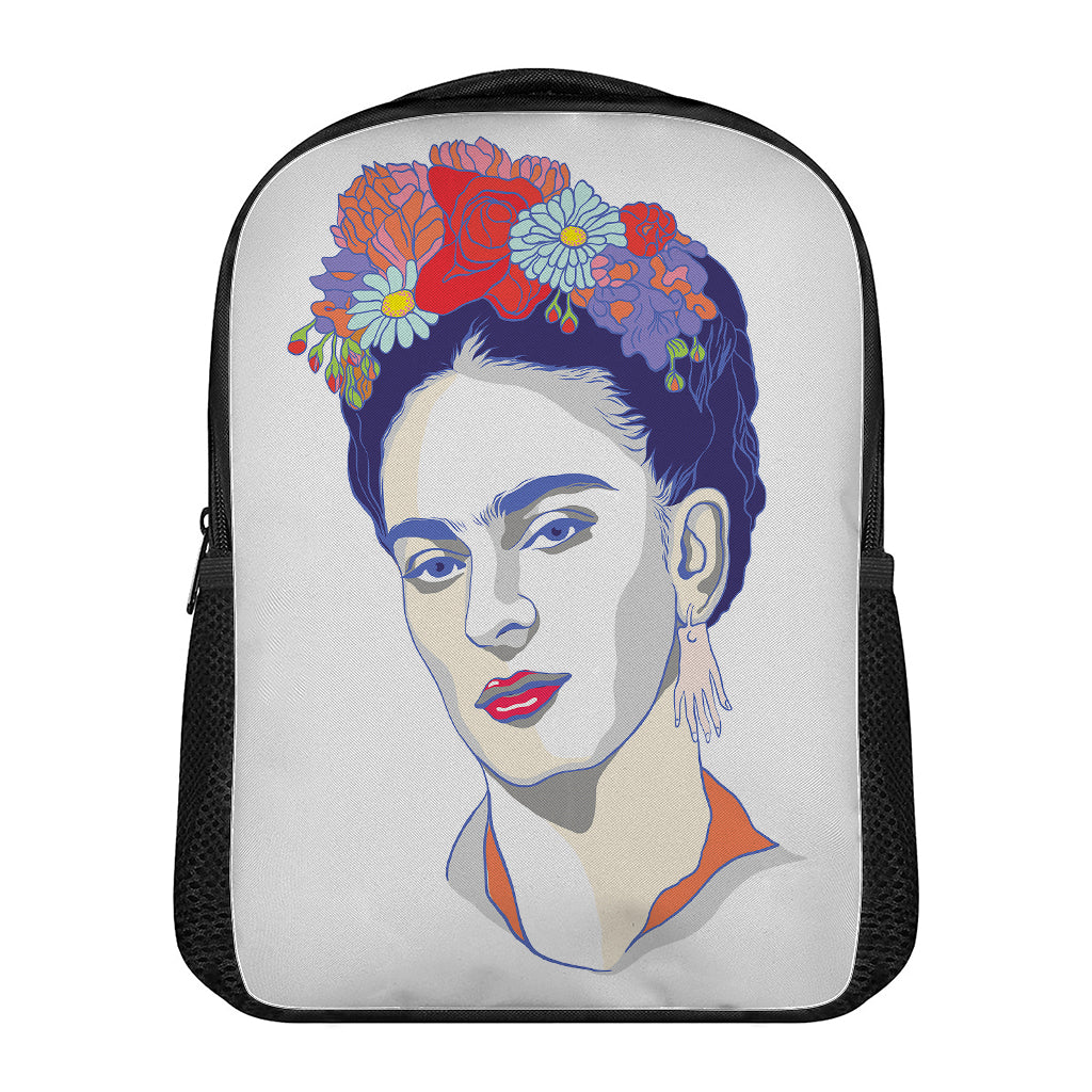 Magdalena Carmen Frida Kahlo Print Casual Backpack