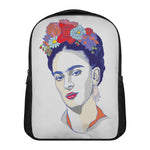 Magdalena Carmen Frida Kahlo Print Casual Backpack